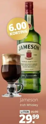 Mitra Jameson Irish Whiskey aanbieding