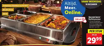 Lidl SILVERCREST Buffetwarmer aanbieding
