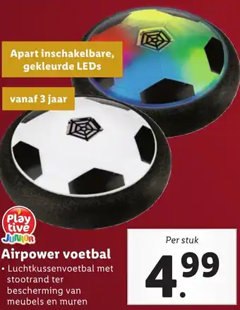 Lidl Airpower voetbal aanbieding