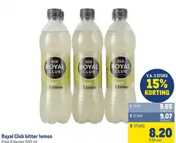 Makro Royal Club bitter lemon aanbieding