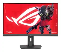 Bol.com ASUS XG27WCS - QHD Curved Gaming Monitor - Gaming AI - 180hz - 27 inch aanbieding