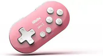 Amazon 8Bitdo Zero 2 Bluetooth Gamepad for Switch, PC, Macos, Android (Pink Edition) (Nintendo Switch//) aanbieding