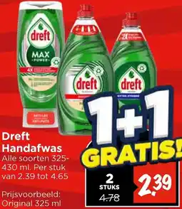 Vomar Voordeelmarkt Dreft Handafwas aanbieding