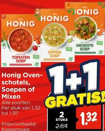 Vomar Voordeelmarkt Honig Ovenschotels, Soepen of Mixen aanbieding