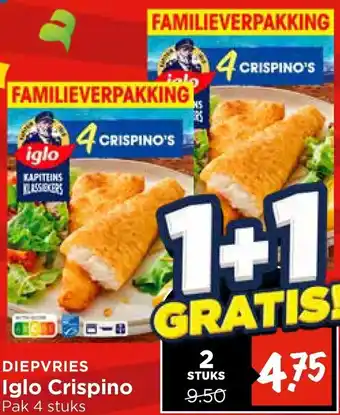 Vomar Voordeelmarkt Iglo Crispino aanbieding