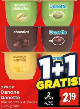 Vomar Voordeelmarkt Danone Danette aanbieding