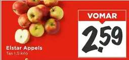 Vomar Voordeelmarkt Elstar Appels aanbieding