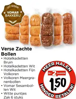 Vomar Voordeelmarkt Verse Zachte Bollen aanbieding