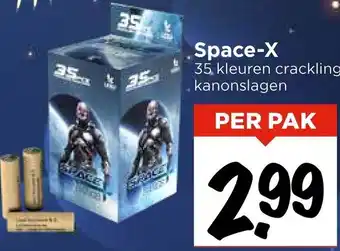 Vomar Voordeelmarkt Space-X aanbieding