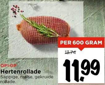 Vomar Voordeelmarkt Hertenrollade aanbieding