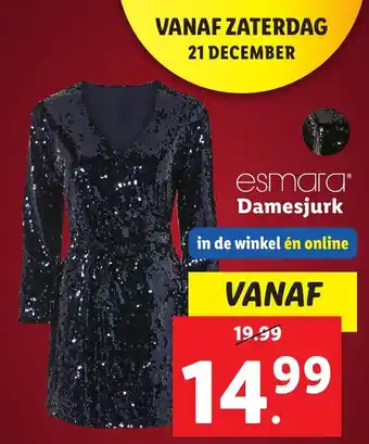 Lidl Esmara Damesjurk aanbieding