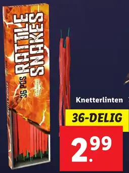 Lidl Knetterlinten aanbieding