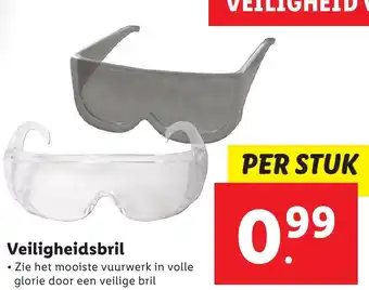 Lidl Veiligheidsbril aanbieding