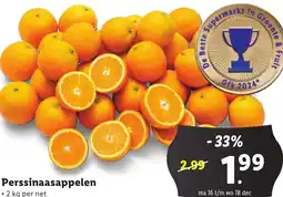 Lidl Perssinaasappelen aanbieding