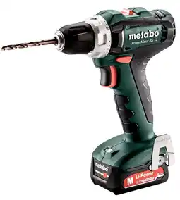 Conrad Metabo PowerMaxx BS 12 601036500 Accu-schroefboormachine 12 V Li-ion aanbieding