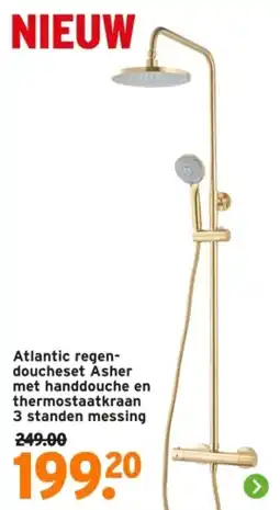 GAMMA Atlantic regendoucheset Asher aanbieding