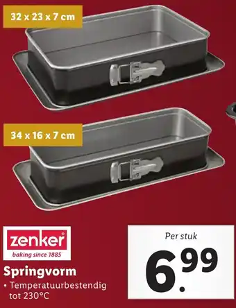 Lidl Springvorm aanbieding