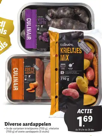 Lidl Diverse aardappelen aanbieding