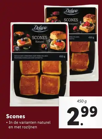 Lidl Scones aanbieding