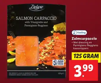 Lidl Zalmcarpaccio aanbieding