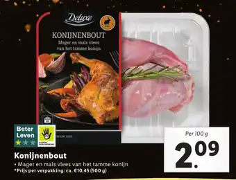 Lidl Konijnenbout aanbieding