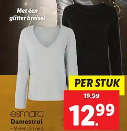 Lidl esmara Damestrui aanbieding