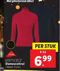 Lidl esmara Damescoltrui aanbieding