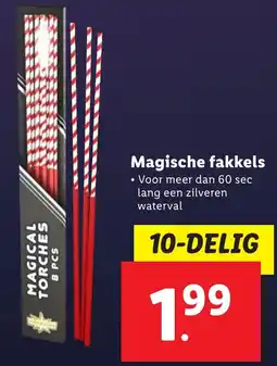 Lidl Magische fakkels aanbieding