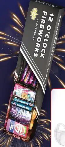 Lidl 12 O'Clock Fireworks aanbieding