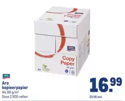 Makro Aro kopieerpapier aanbieding