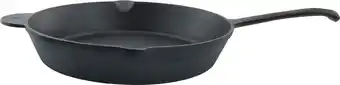 Bol.com The Windmill Koekenpan Skillet Extra - 315 Cm - Gietijzer Zwart aanbieding