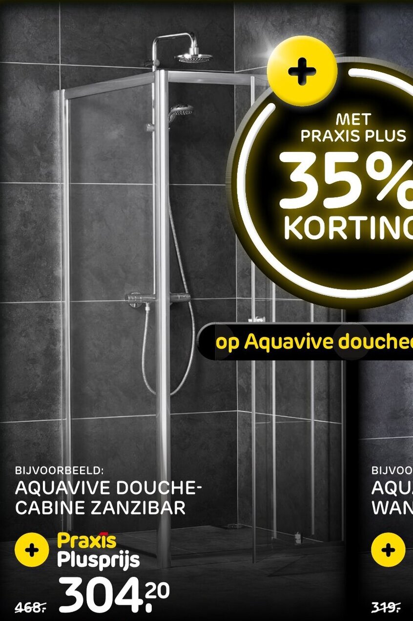 Aquavive Douchecabine Zanzibar aanbieding bij Praxis