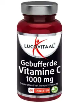 De Online Drogist Lucovitaal Gebufferde Vitamine C 1000 mg Tabletten aanbieding