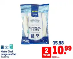 Makro Metro Chef pangasiusfilet aanbieding