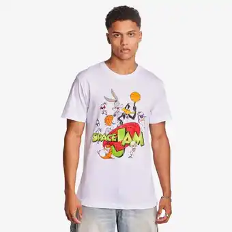 Foot Locker MERCHCODE Space Jam Heren T-shirts - Wit - Maat: S - Foot Locker aanbieding