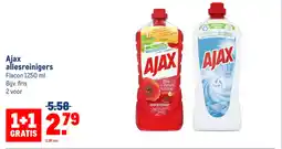 Makro Ajax allesreinigers aanbieding