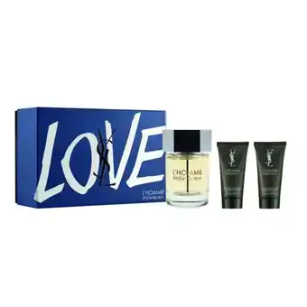 Douglas Yves Saint Laurent EdT 100ml + Showergel 50ml + Aftershave 50ml aanbieding