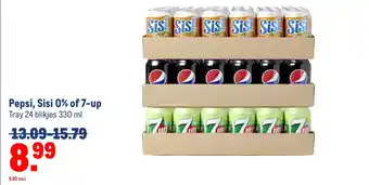 Makro Pepsi, Sisi 0% of 7-up aanbieding