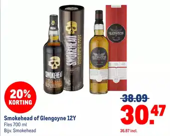 Makro Smokehead of Glengoyne 12Y aanbieding