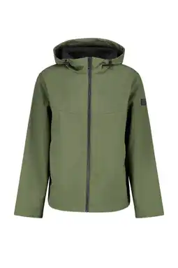 Wehkamp America Today softshell jas groen aanbieding