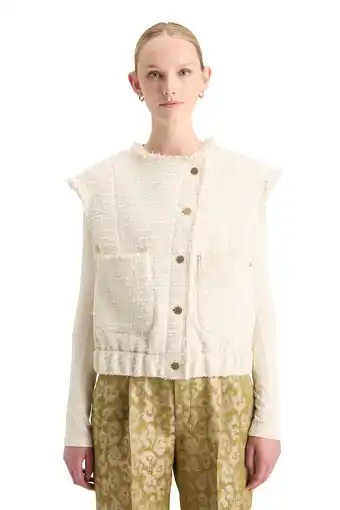 Wehkamp Scotch & Soda gilet beige aanbieding