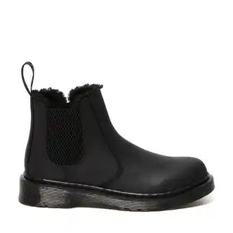 Wehkamp Dr. Martens 2976 Leonore Mono gevoerde leren enkelboots zwart aanbieding