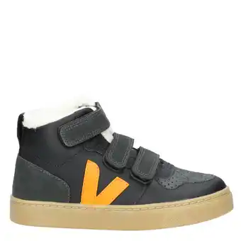 Wehkamp Veja SMALL V-10 suède sneakers donkerblauw aanbieding