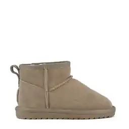 Wehkamp Colors of California suède enkelboots taupe aanbieding