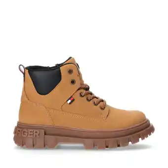 Wehkamp Tommy Hilfiger veterboots camel aanbieding