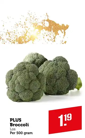 Coop Plus Broccoli aanbieding