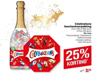 Coop Celebrations Geschenkverpakking aanbieding