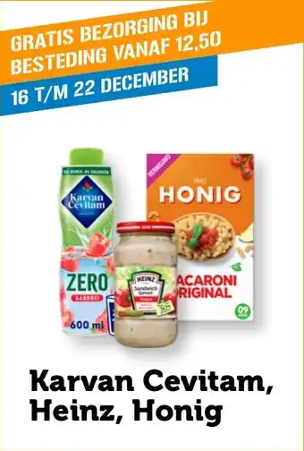 Coop Karvan cevitam heinz honig aanbieding