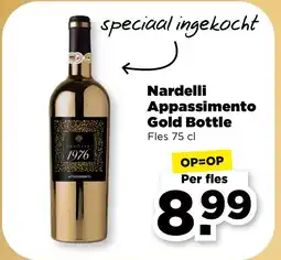 PLUS Nardelli appassimento gold bottle aanbieding