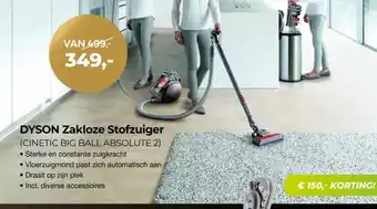 EP Beerepoot DYSON Zakloze Stofzuiger aanbieding